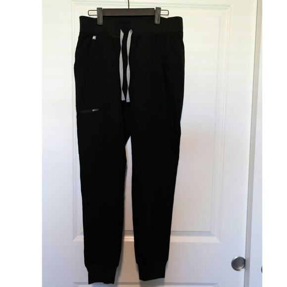Figs Zamora Jogger Scrub Pants Ladies Size Small Black - Picture 2 of 7